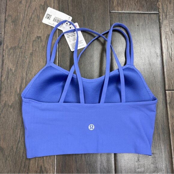 Lululemon NWT Like a Cloud Ribbed Longline Bra *Light Support, B/C Cup - Picture 4 of 6